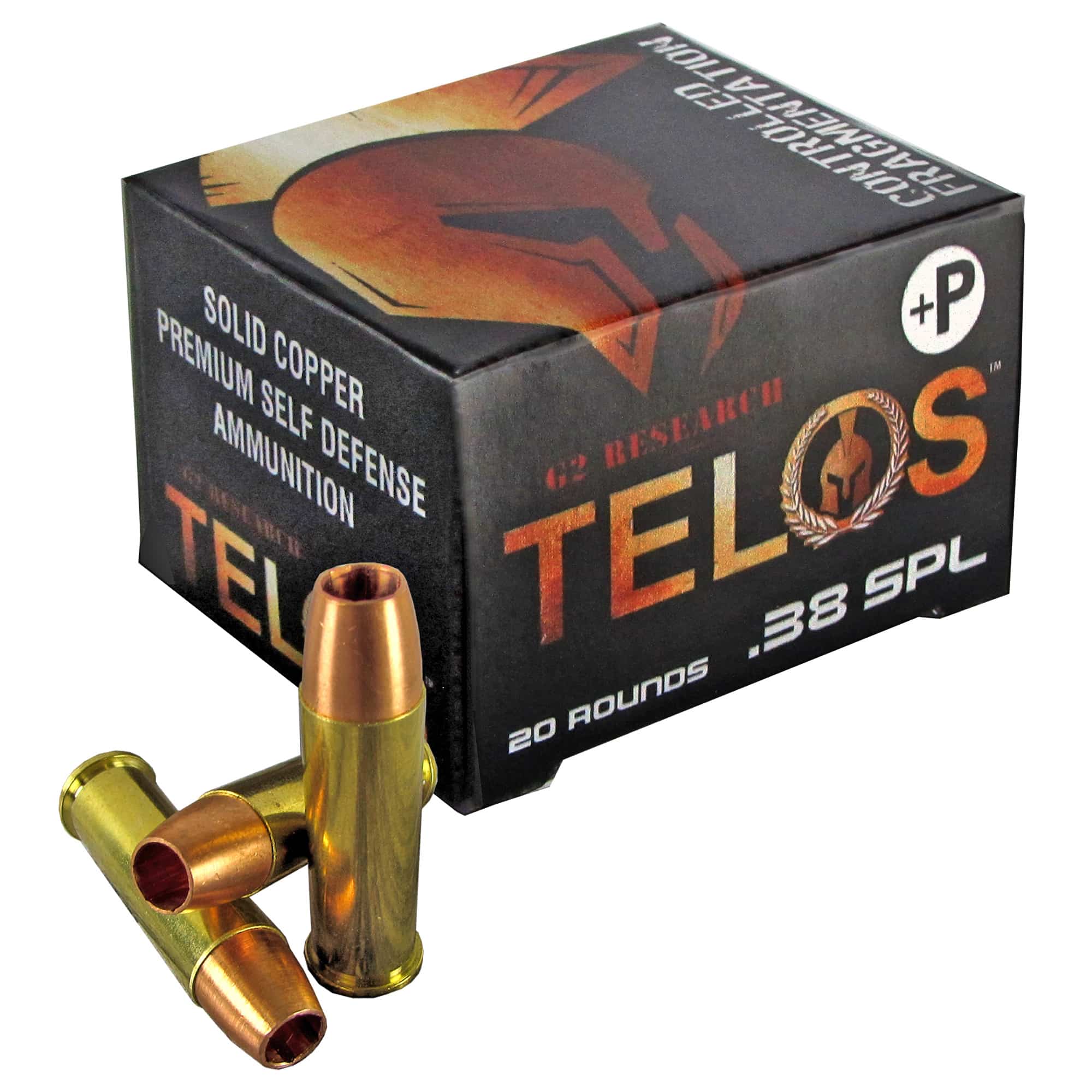 G2 Research .38 Special 105gr CONTROLLED FRAGMENTING HOLLOW POINT (CFHP) Brass – 20rd