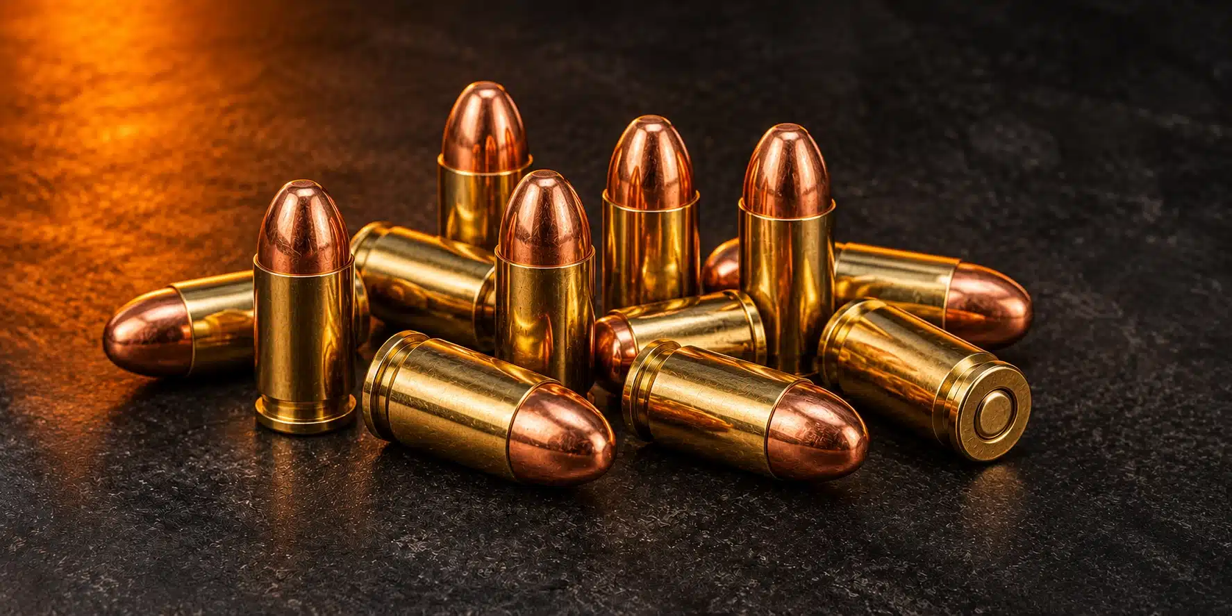 Ammos centerfire handgun rounds