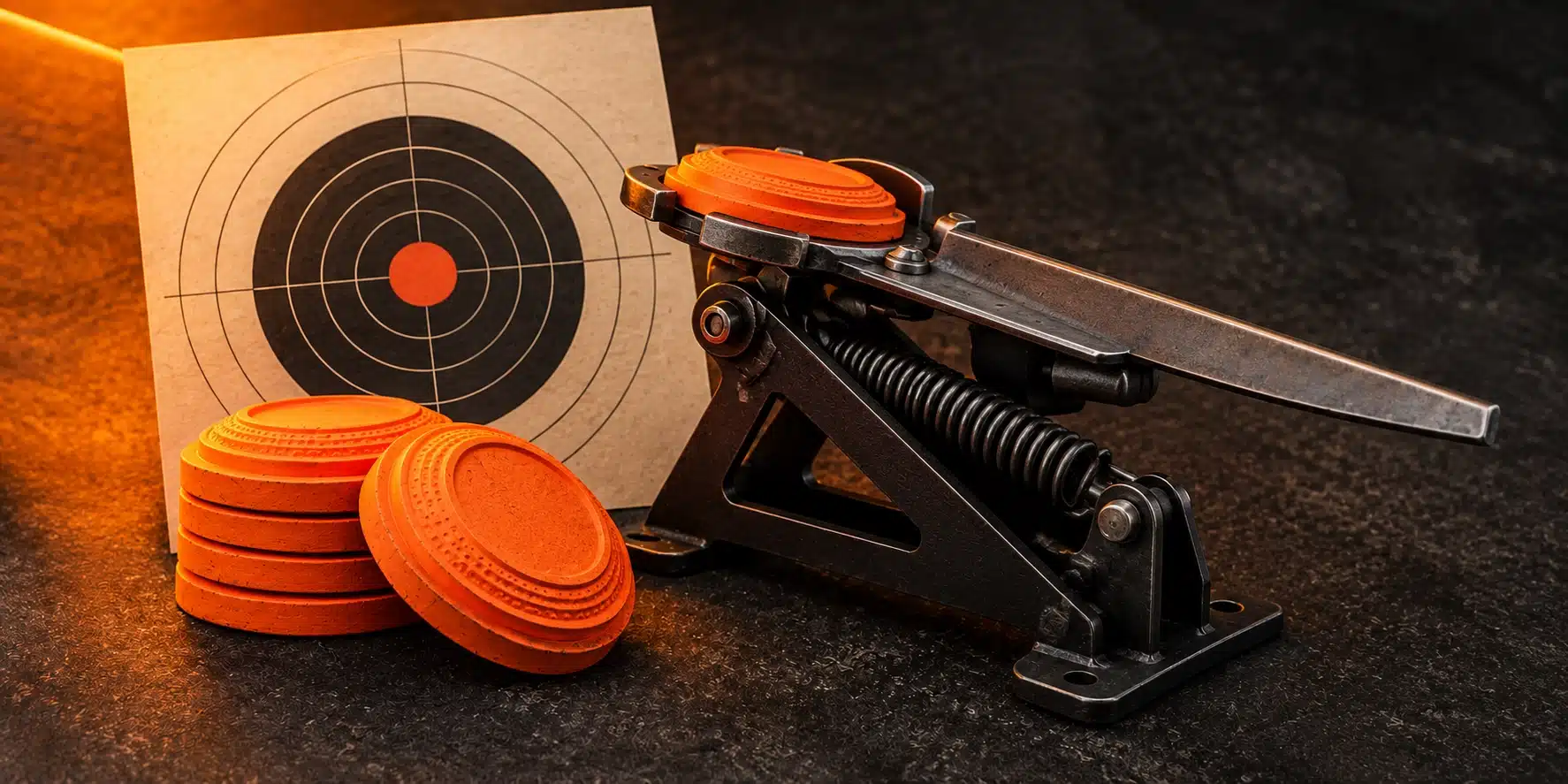 Range outdoor targets and throwers